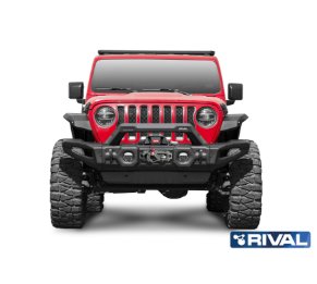 פגוש קדמי ברזל RIVAL Front Modular Stamped Steel  JT, JL , JK - ג'יפ +2008-2021  Jeep
