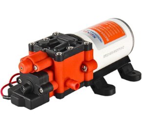 משאבת מים SEAFLO מסדרת 22 – 12V, ספיקה 1.3 GPM, 5LPM לחץ ניתוק 100 PSI