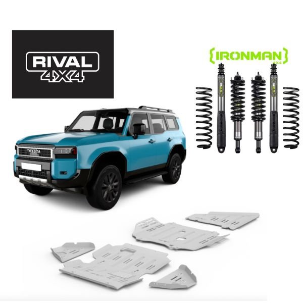 חבילת RIVAL Iron Armor Kit - קיט הגבהה ומיגון -לנד קרוזר 250 החדש
