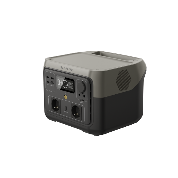 תחנת כוח ניידת EcoFlow RIVER 2 MAX — 512Wh / 500W